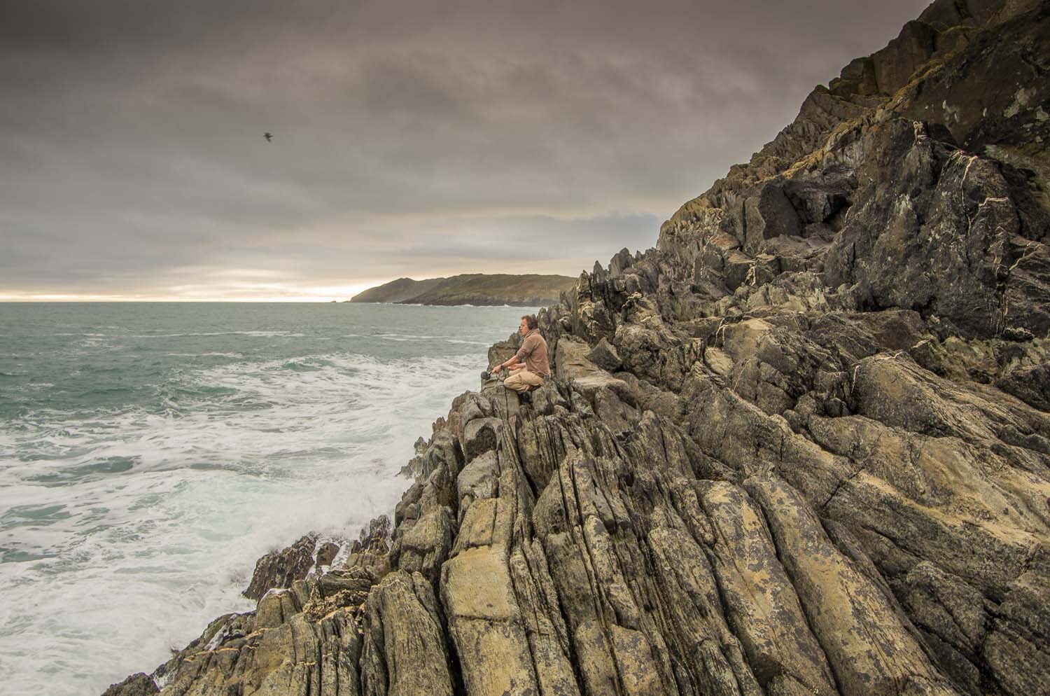 myNoise.net founder recording the Irish Coast