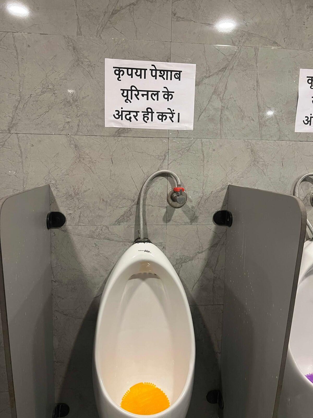 The Urinal Poster at my coworking space